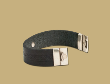 Preview: Lederarmband braun CRAIG
